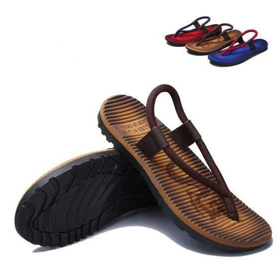 New Men Beach Sliders Casual Shoes Summer Flip Flops Flat Sandals Slippers Shoes