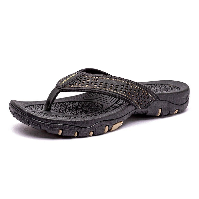 Men Flip Flops Athletic Sandals Arch Support Thong Outdoor Beach Sandals Shoe US