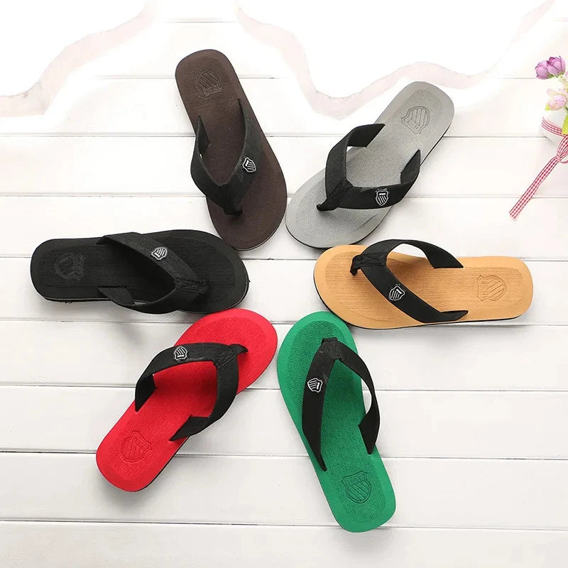 Summer Men's Flip-Flops Minimalist Beach Sandals Large Size Cross-Border New