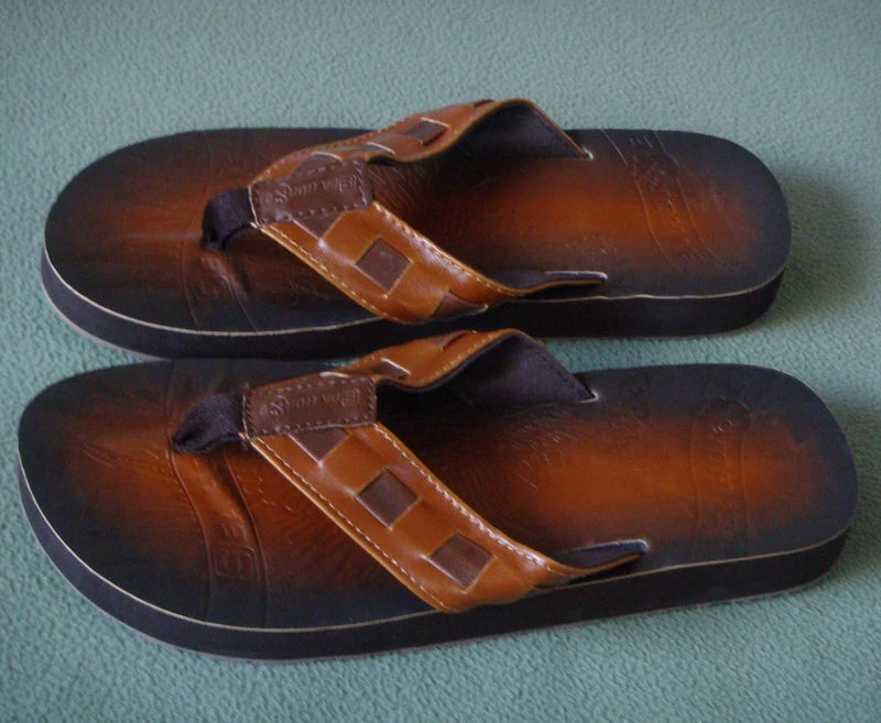 Sea Horse Men Summer Casual Outdoor Sports Beach Slippers Sandal Shoe Flip Flops