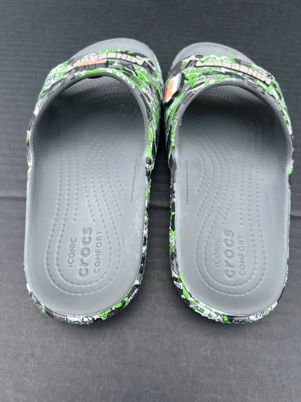 Crocs Slides Minecraft Unisex M5 W7