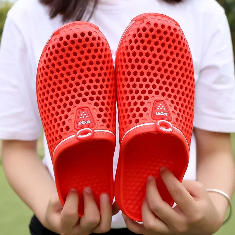 Mens Slip on Garden Mules Clogs Shoes Sports Sandals Beach Swim Slippers Shoes