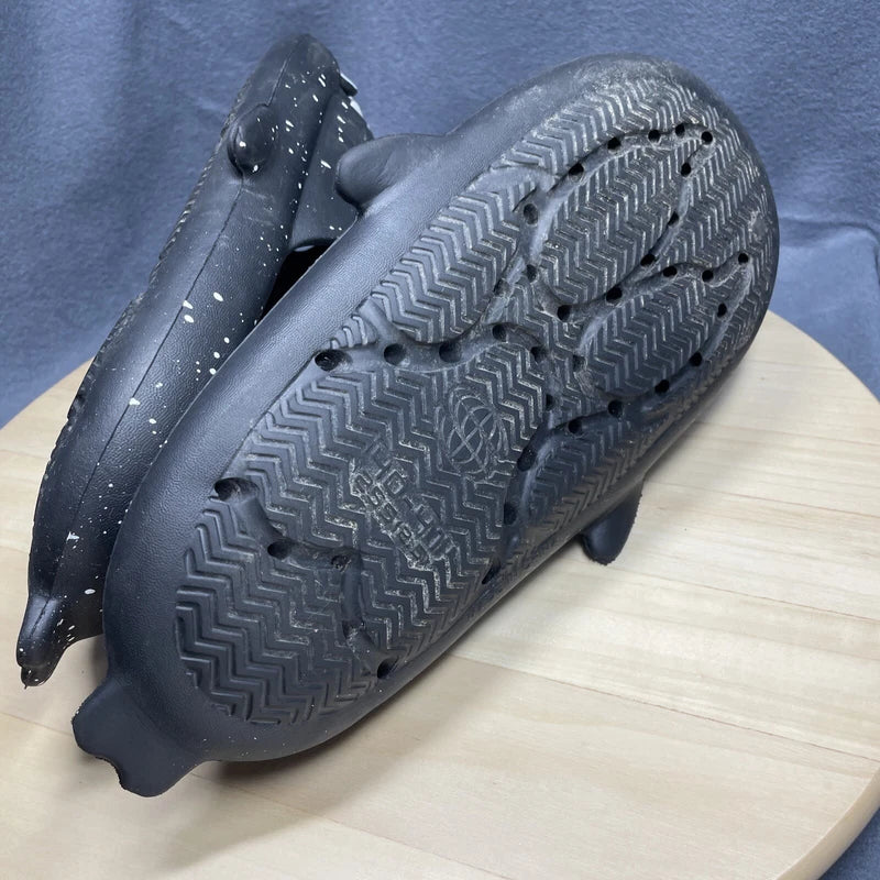 Shark Orca Slide Summer Beach Sandal Slipper Fun Silly Party Adult 40-41 M7 W9.5