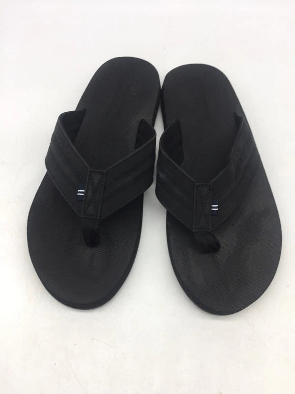 Nautica Men's Flip Flop Beach Sandal Water Slippers Black Size 10