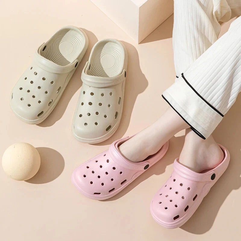 Classic Clog Unisex Slip on Women Shoe Ultra Light Water-Friendly Beach Sandals