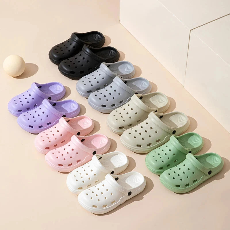 Classic Clog Unisex Slip on Women Shoe Ultra Light Water-Friendly Beach Sandals