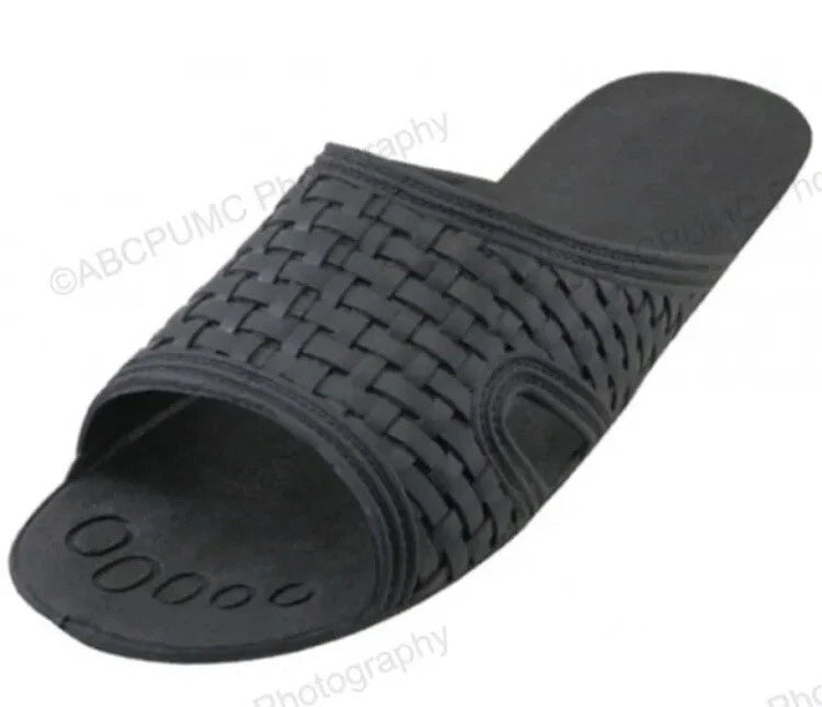 New Mens Sandals Slides Flip Flops Beach Slip on Sport Shower Slipper Sizes:7-13