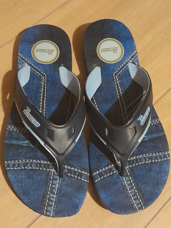Paragon Men’s Sandals Flip-flop | Thongs | Slippers for Beach Denim Design NWB