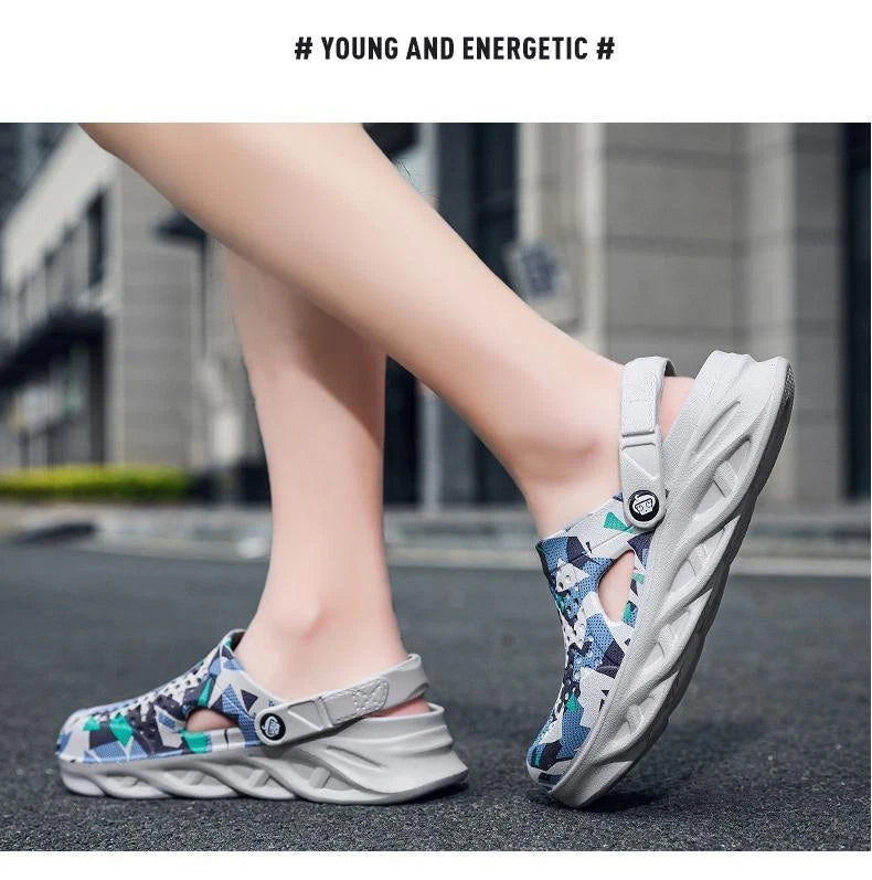 Fashion Slippers for Men Comfort Luxury Sandals Big Size Men's Platform