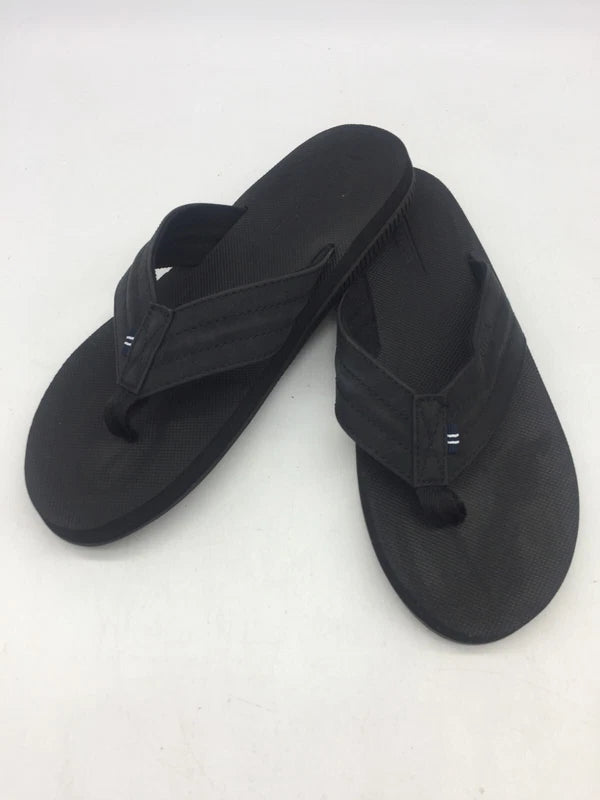 Nautica Men's Flip Flop Beach Sandal Water Slippers Black Size 10