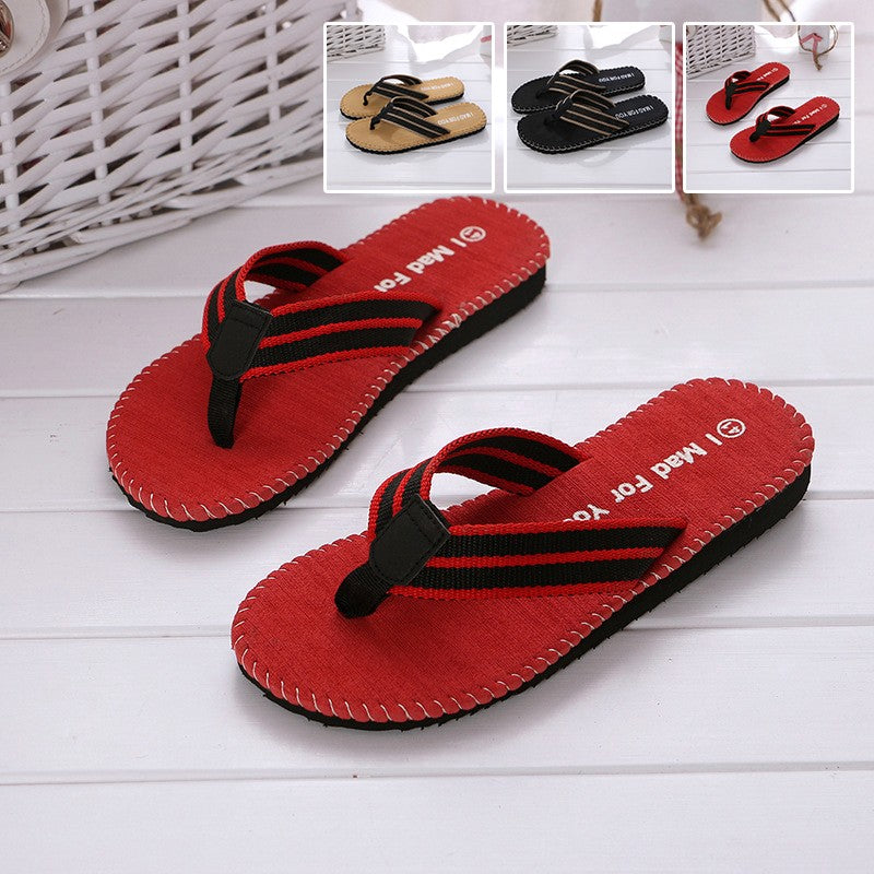 Latest Fashion Men's Summer Beach Sandals Flat Thongs Flip Flops Slippers