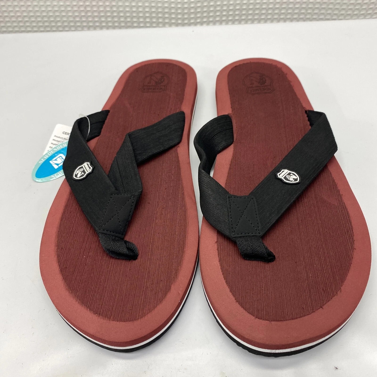 Mens Thong Flip Flops Comfort Lightweight Summer Beach Sandal Slippers SZ 14