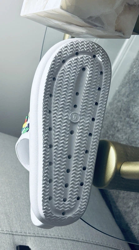 NEW Summer 2021 Flats Sunflower Slippers Women Beach Flowers Flip Flop Flowers