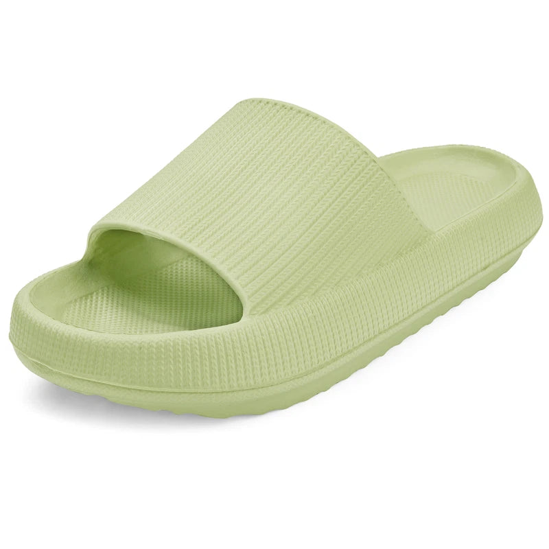 Women Men Cloud Slippers Comfort Pillow Slide Sandals Bathroom Beach Home Shoes