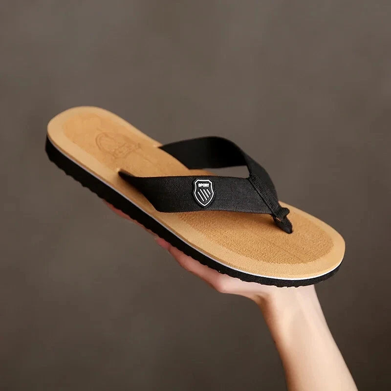 New Sandals Shoes Men Summer Men Flip Flops High Quality Beach Sandals Anti-slip