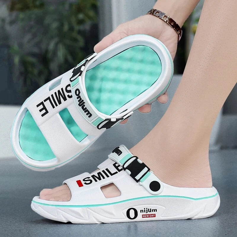 New Men's Massage EVA Slides Ultimate Comfort for Indoors Outdoors Shoes Gift