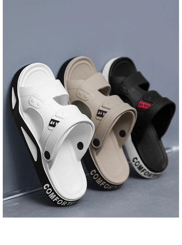 Men's Slippers Summer New Sandals EVA Light Adult Thick-soled Beach Shoes Non-sl
