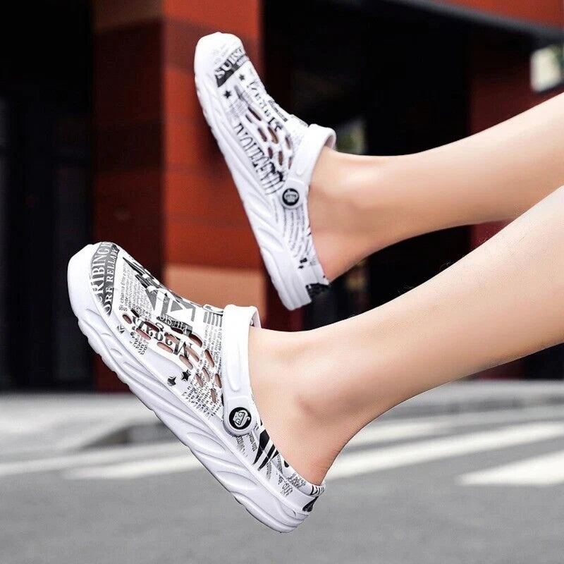 Unisex Slip on Clogs Slipper Mules Shoes Garden Sandals Beach Summer Sports US