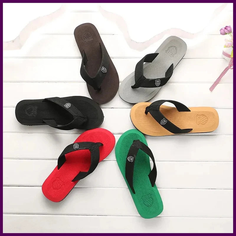 Summer Men's Flip-Flops Minimalist Beach Sandals Large Size Cross-Border New