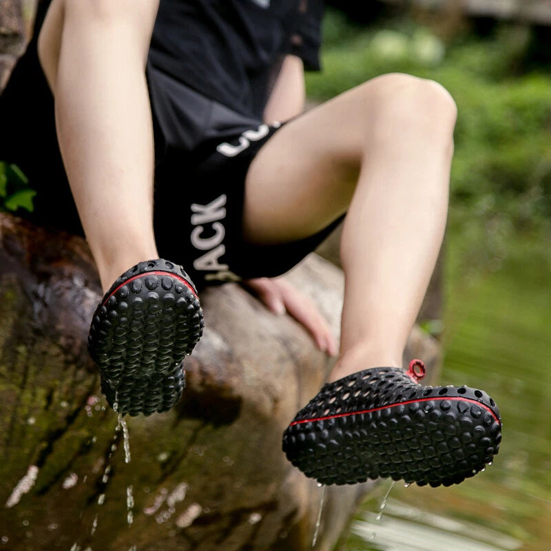 Men's Women' Jelly Sandals | Water Slip On Shoes | Beach Lightweight Slipper