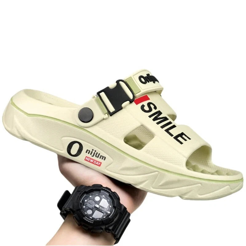 New Men's Massage EVA Slides Ultimate Comfort for Indoors Outdoors Shoes Gift