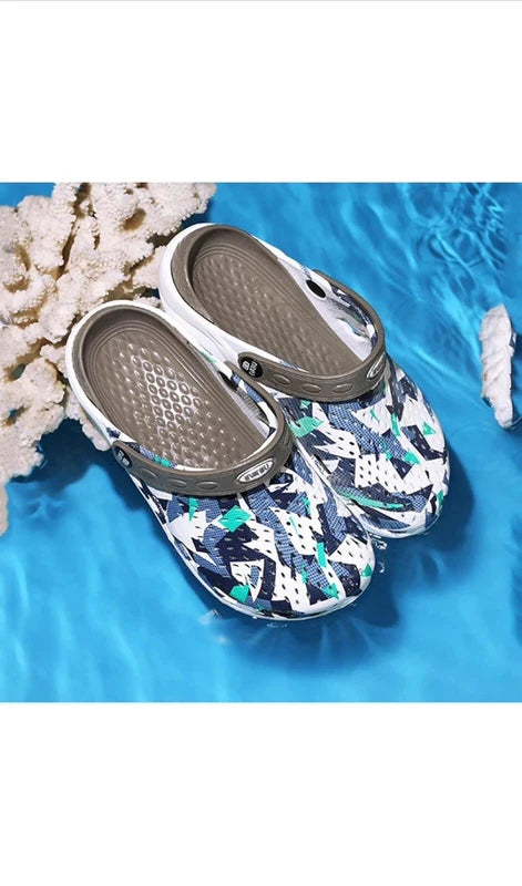 Sandals Men Clogs Slippers Bottom Beach Sandals Men Clog Sandals  Breathable