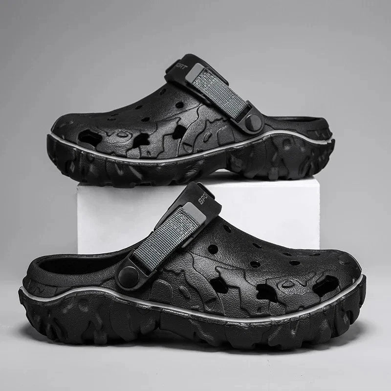 Men Slippers Summer New EVA Soft-soled Slides Sandals Indoor Outdoor Walking