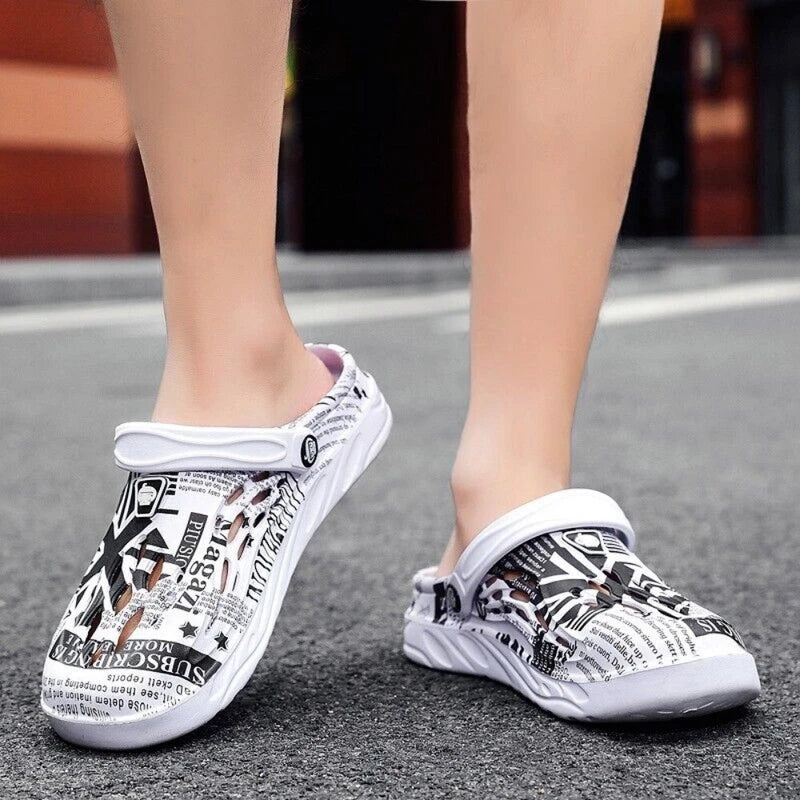 Unisex Slip on Clogs Slipper Mules Shoes Garden Sandals Beach Summer Sports US