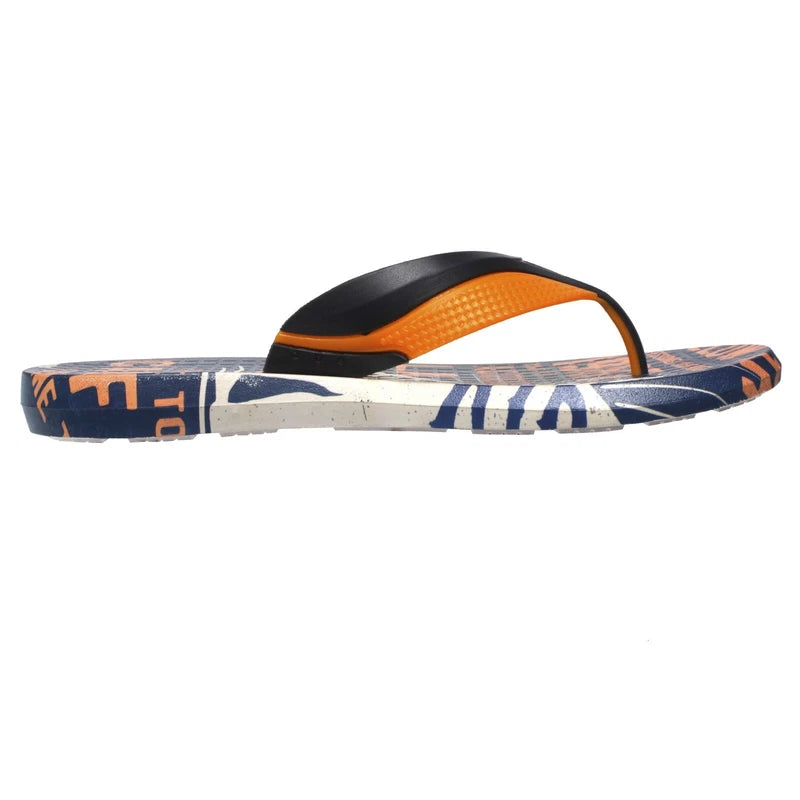 Ish Original Long Beach Los Angeles Men Blue Flip-Flop Sandal Slipper Size 7-11