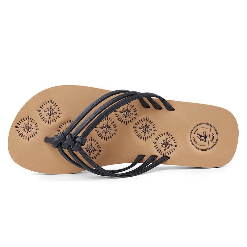 Women Summer Beach Sandals Outdoor Casual Flip Flops Non-Slip Shower Slippers