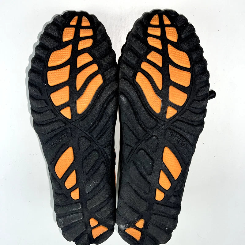 Speedo Mens Slides Mesh Slip-Ons Water Beach Running Silver/Gray Size 13