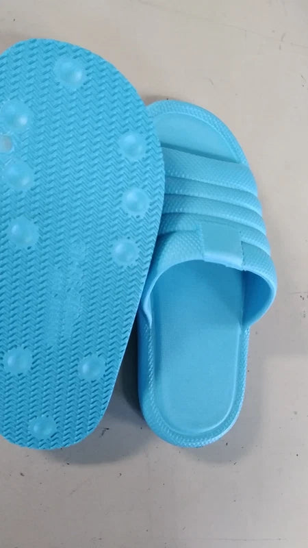 Women & Shower Slippers Hotel Beach Pool Bath Slip On Flat Slipper size