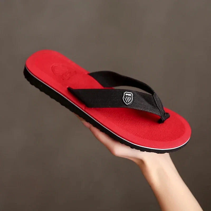 New Sandals Shoes Men Summer Men Flip Flops High Quality Beach Sandals Anti-slip