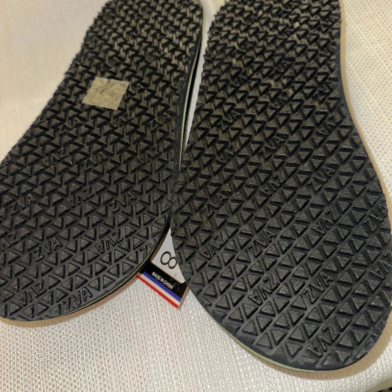 ZVA Mens Comfort Flip Flops Thong Sandals with Arch Support Slippers Size 8