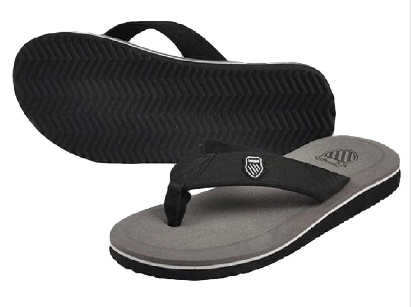 Men's Lightweight Beach Pool Thong Sandals Flip Flops Slippers Brown/Beige/Gray
