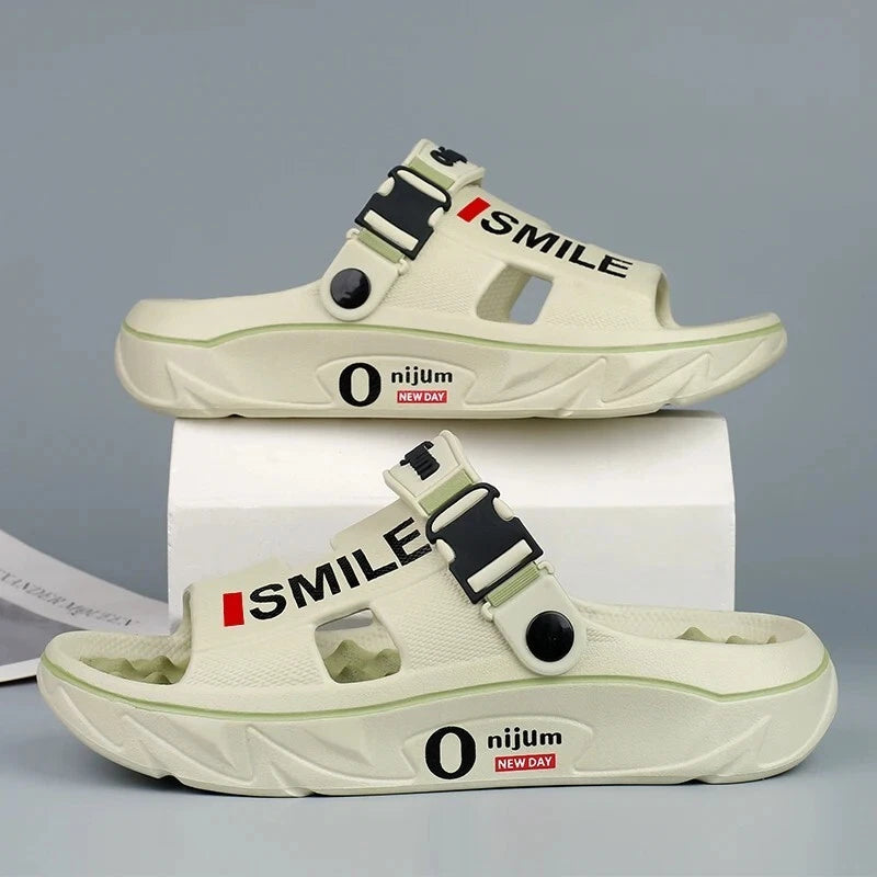 New Men's Massage EVA Slides Ultimate Comfort for Indoors Outdoors Shoes Gift