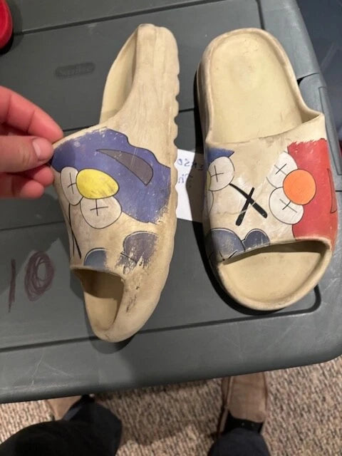 Unisex Summer Elmo Cookie Monster Slides Beach Sandals Slip-ons