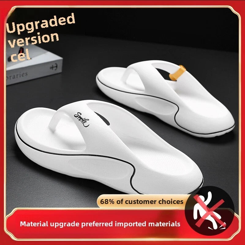 Summer Thong Sandals for Men, Ultra-Soft Sole Anti-Skid Beach Slides New Design