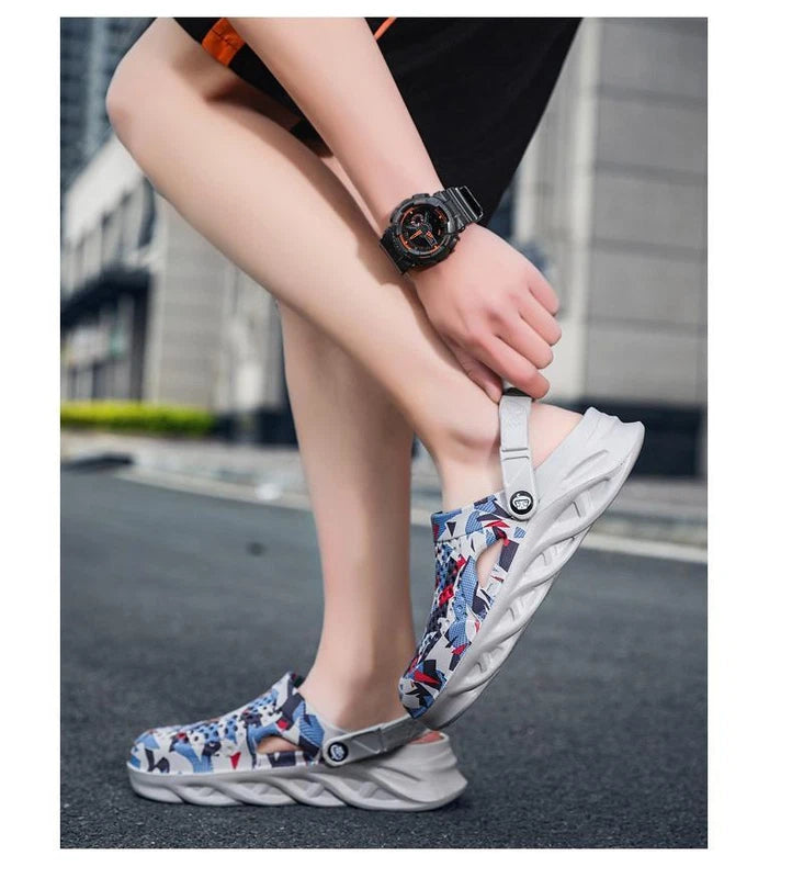 Fashion Slippers for Men Comfort Luxury Sandals Big Size Men's Platform
