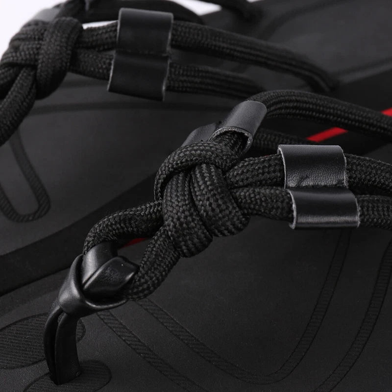 Men Summer Beach Fashion Thong Flip Flops Anti-Slip Sandals Casual Slippers 9-10