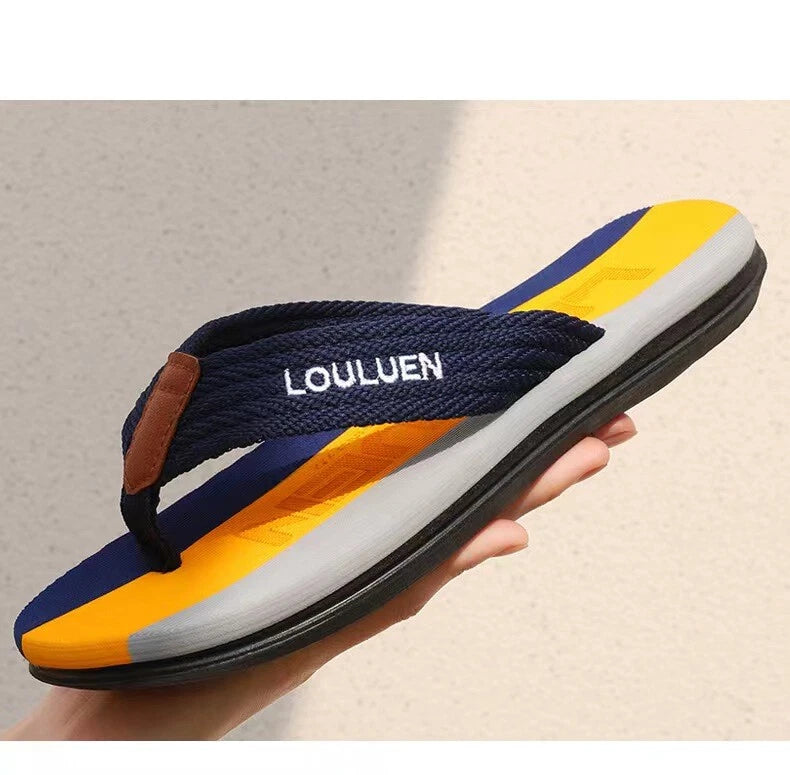 Men Fashion Summer Beach Slippers Outdoor Flip Flops Breathable Casual Trend USA