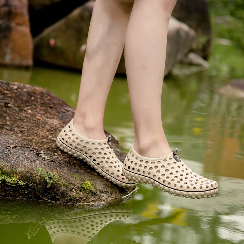 Men's Women' Jelly Sandals | Water Slip On Shoes | Beach Lightweight Slipper