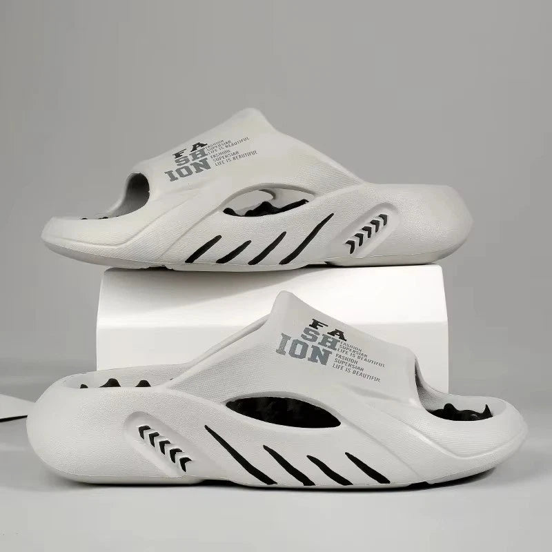 New Summer Men Massage Slippers Slides Outdoor Beach Casual Sandals Shoes Gift