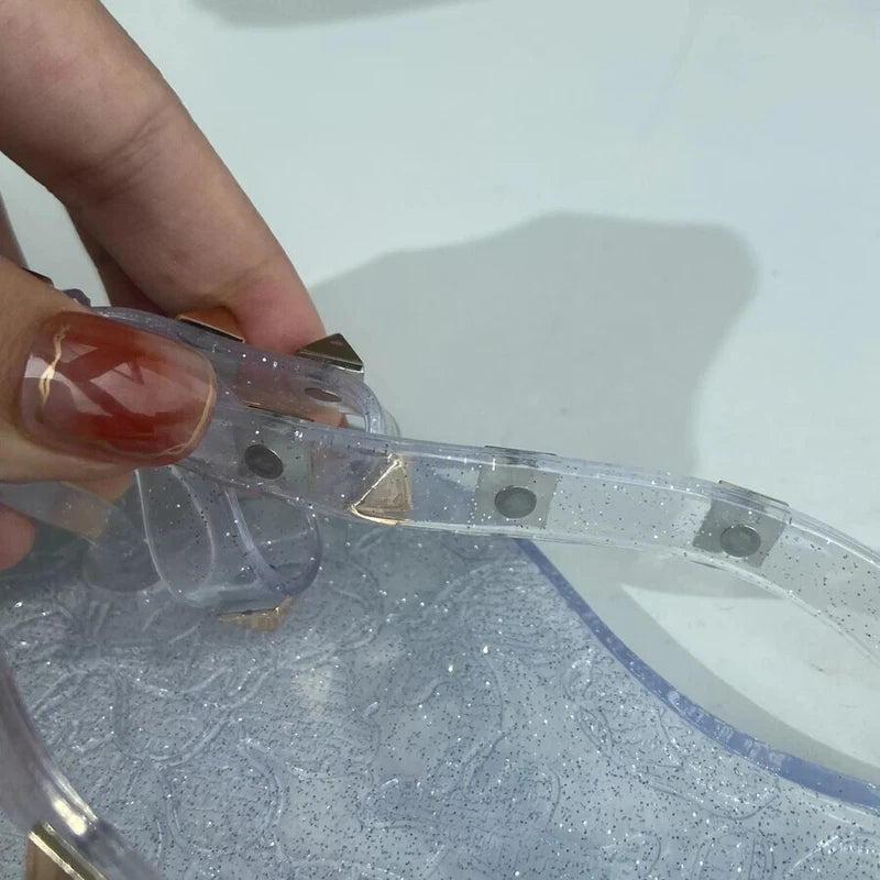 Rivet flip-flops rivet jelly thong sandals bow summer bow flat beach rain boots