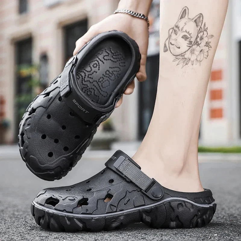 Men Slippers Summer New EVA Soft-soled Slides Sandals Indoor Outdoor Walking