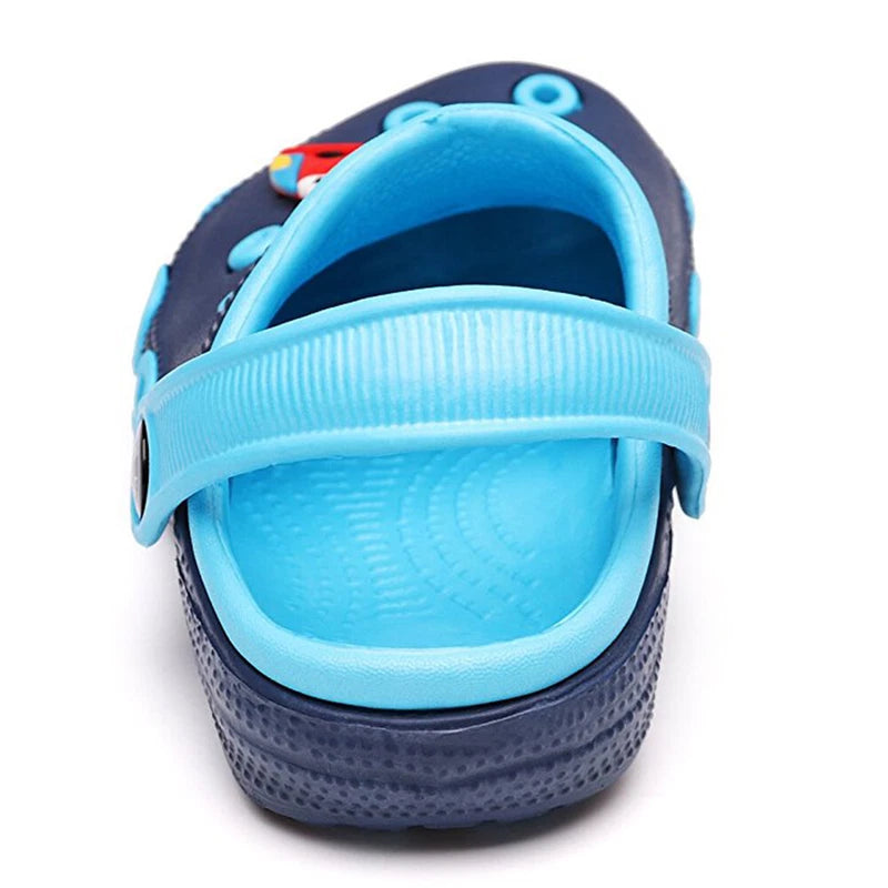 Garden Clogs Shoes Girls Boys Kids  Slip-On Casual Two-tone Slippers Sandals US