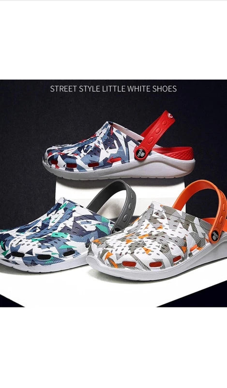 Sandals Men Clogs Slippers Bottom Beach Sandals Men Clog Sandals  Breathable