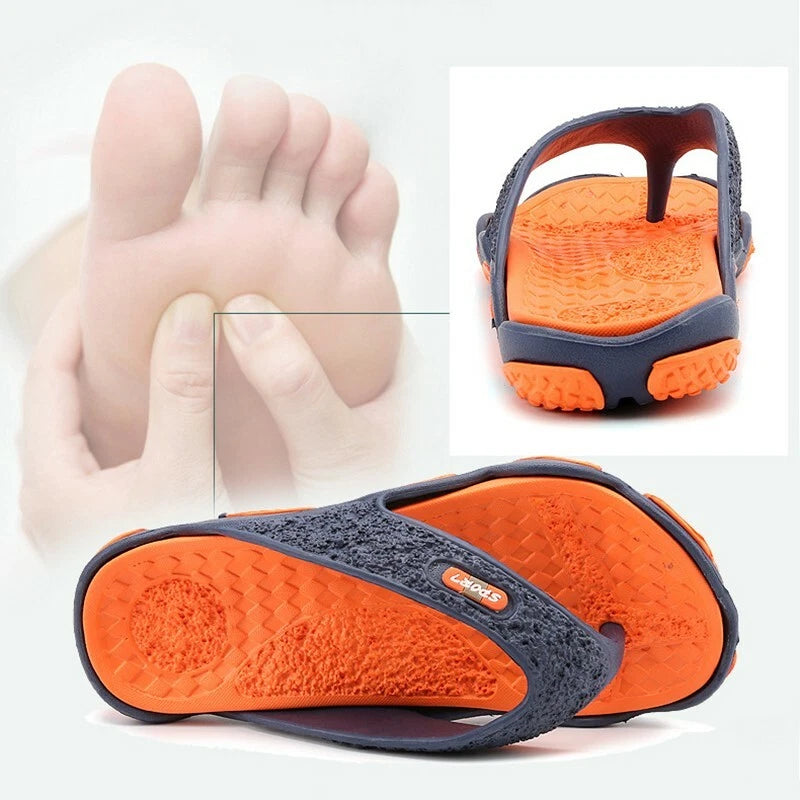Mens Thong Flip Flops Slippers Summer Sandals Beach Shoes New Fashion