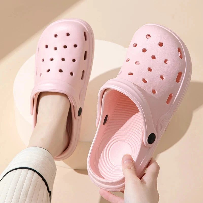 Classic Clog Unisex Slip on Women Shoe Ultra Light Water-Friendly Beach Sandals