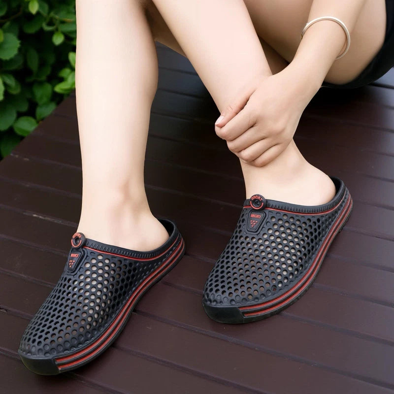 Mens Slip on Garden Mules Clogs Shoes Sports Sandals Beach Swim Slippers Shoes